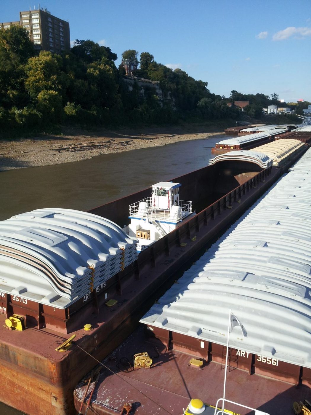 Towboat and barge operations